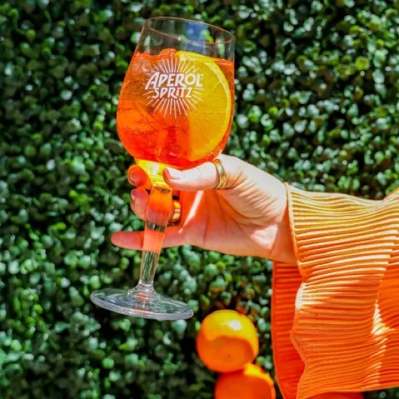 New Aperol Spritz Cocktail Single Glass - Picture 4 of 10